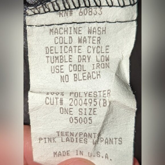 Pink Ladies Halloween Costume (Jacket and Black Pants) - Picture 2 of 7